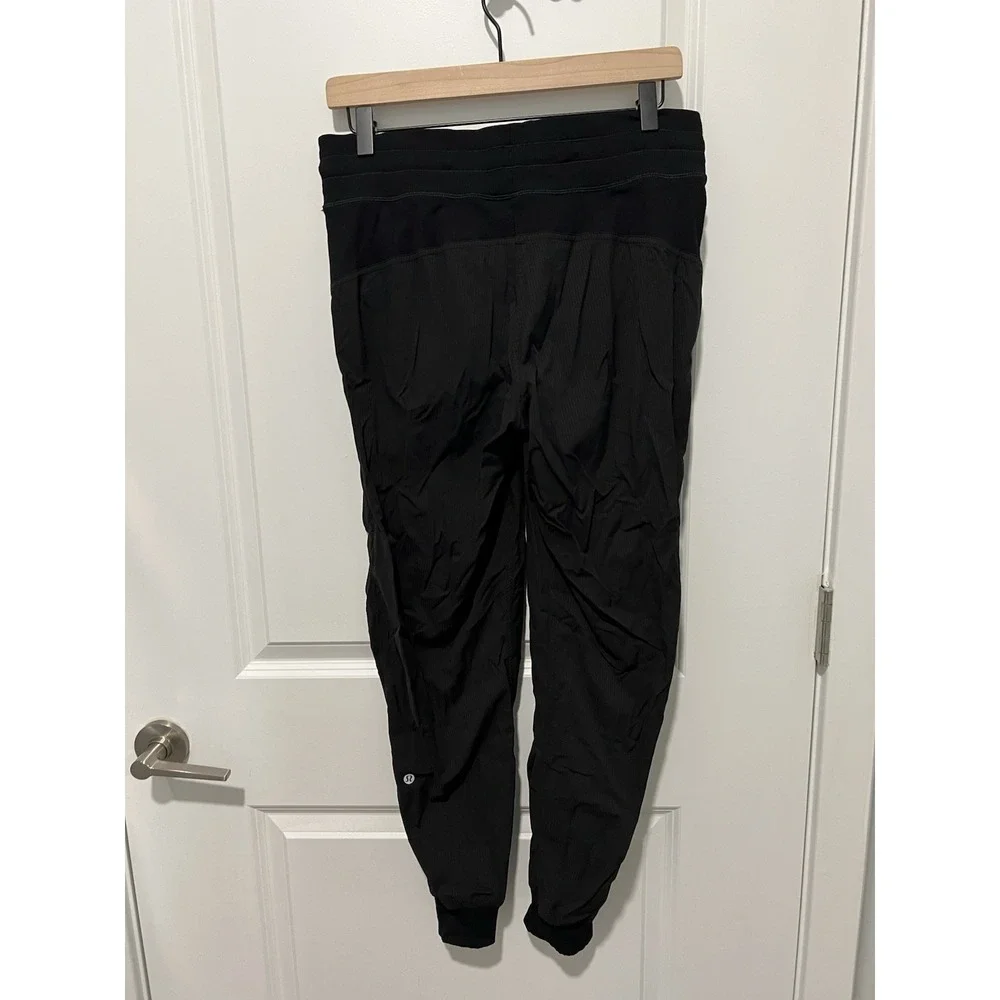 Lululemon Dance Studio‎ Mid-Rise Jogger *Full Length Black Size 8 Casual